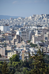 Naklejka premium Urban view