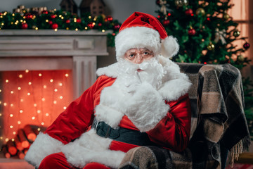 angry santa claus