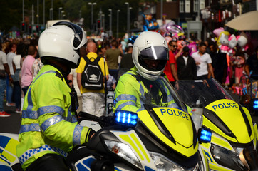 Fototapeta premium police motorcycle