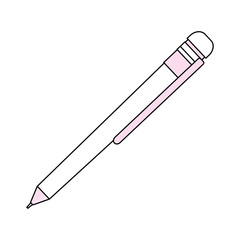 Pen office isolated icon vector illustration graphic design