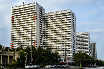 Fototapeta premium DDR Architektur der 60iger und 70iger Jahre