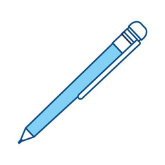 Pen office isolated icon vector illustration graphic design