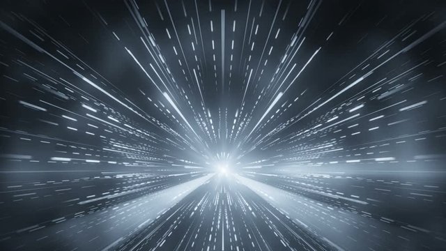 Grey light rays motion blurred. Computer generated abstract seamless loop animation 4k (4096x2304)
