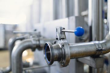 Bottling plant - Water bottling line for processing and bottling pure mineral carbonated water into bottles.