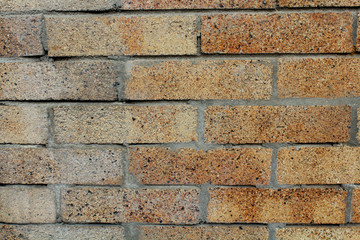 a brick background