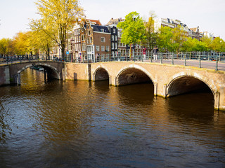 Bridge over Reguliersgracht Keizersgracht, Amsterdam