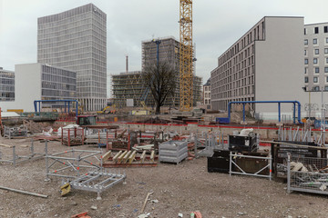 Baustelle Europaviertel Berlin 2016 MLP Total