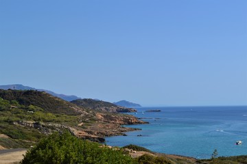 Fototapeta na wymiar Küste am Mittelmeer