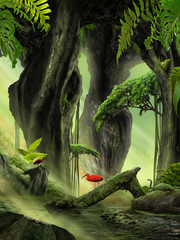 Fantasy Jungle Landscape