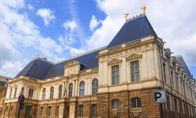 Parlamento de Bretaña / Parliament of Brittany. Rennes. Bretaña. Francia - obrazy, fototapety, plakaty