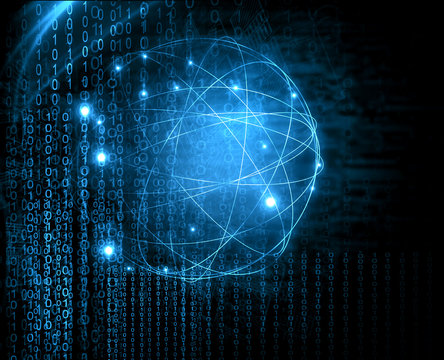 Best Internet Concept of global business.Technological background, symbols Wi-Fi, of the Internet, television, mobile and satellite communications