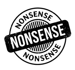 Nonsense rubber stamp. Grunge design with dust scratches. Effects can be easily removed for a clean, crisp look. Color is easily changed.