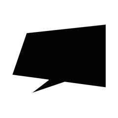 speech bubble icon over white background vector illustration