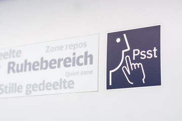 A sign and a symbol for 