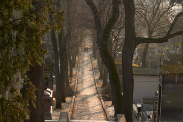 Pere Lachaise cemetery, Paris, France