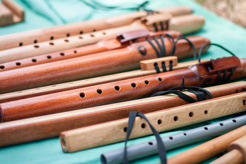 Wooden musical instruments