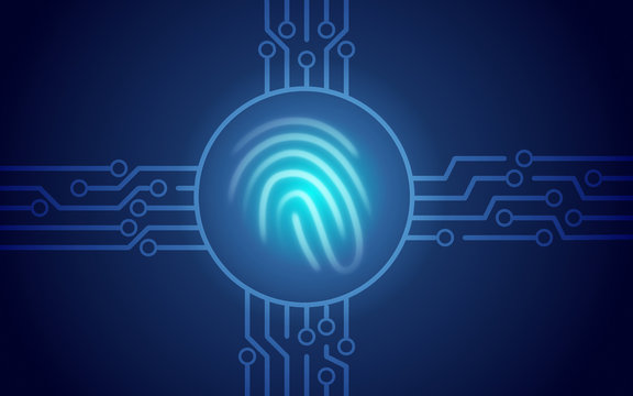 vingerafdruk voor authenticatie