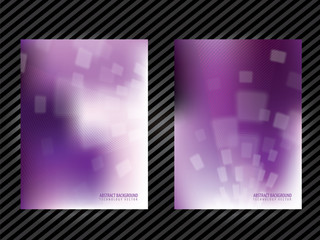 Purple abstract background template