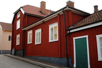 Kleinstadt in Schweden