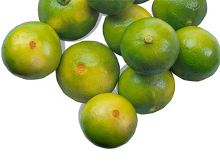 Fresh lemon.(clipping path)