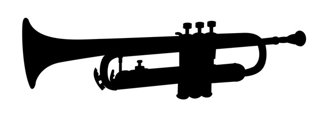 Trumpet Silhouette