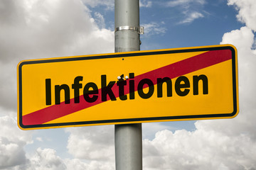 Schild 244 - Infektionen