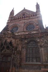 Fototapeta na wymiar cathédrale de strasbourg