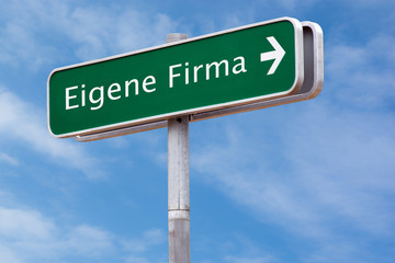 Schild 126 - Eigene Firma