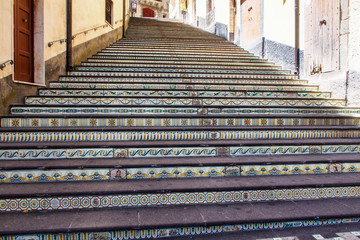 Italien - Sizilien - Treppe in Vizzini