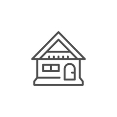 House line icon