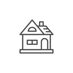 House line icon