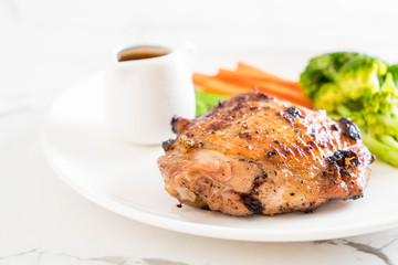 grilled chicken steak