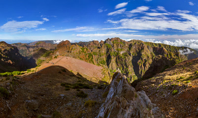 Pico do Arierio and Pico Ruivo - Madeira Portugal
