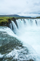 Beautiful Godafoss waterfall in Iceland