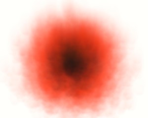 Abstract red eye