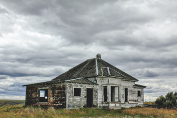 Abandoned house
