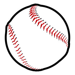 Isolated baseball icon
