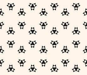 Seamless geometric pattern with triangles, sharp shapes