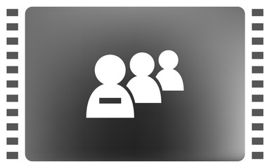 Add new user account flat icon for apps