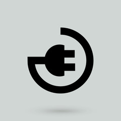 plug in vector icon