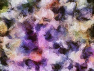 Obraz premium Abstract colorful watercolor background. Digital art painting.