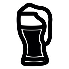 Isolated beer icon