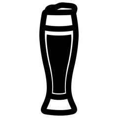 Isolated beer icon