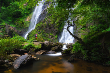 Khlong Lan Waterfall.