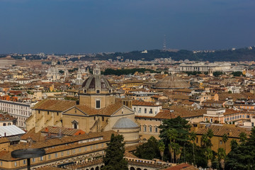 Fototapeta premium Piazza Venezia in Rome, Italy