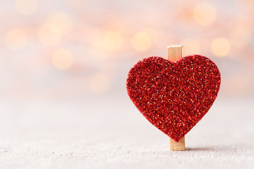 Fototapeta premium Valentine day greeting card.