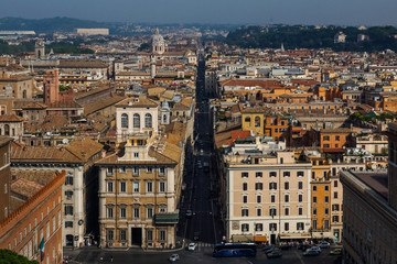 Obraz premium Piazza Venezia in Rome, Italy