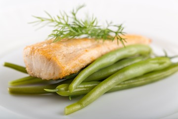 Prepared fish.