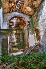 Ruined church in north of Portugal