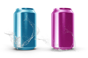 Soda cans